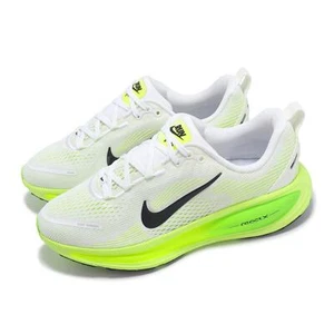 Nike Vomero 18 GS White Electric Green Volt Black Kids Youth Running HQ2157-101 - Picture 1 of 8