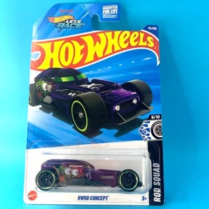 HOT WHEELS 2025 HW50 CONCEPT METALFLAKE PURPLE 70/250 HYX71 LET'S RACE SHOW - Bild 1 von 2