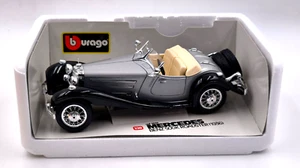 MERCEDES BENZ 500K ROADSTER 1/20 BURAGO COD 3020 - Foto 1 di 3