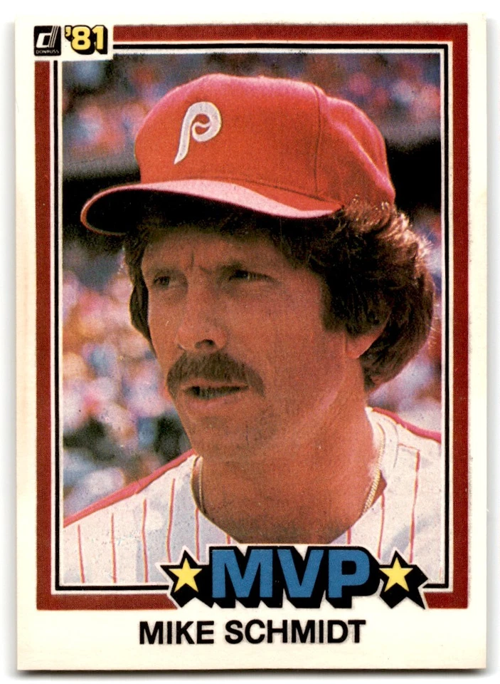 1981 Donruss Mike Schmidt Baseball Cards #590 - Image 1 of 2