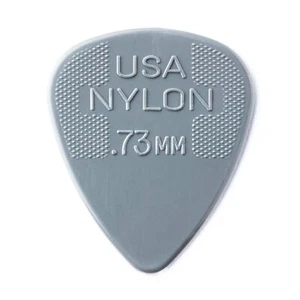 JIM DUNLOP 44P73 .73mm Nylon Standard Guitar Picks, 12-Pack - Photo 1/7