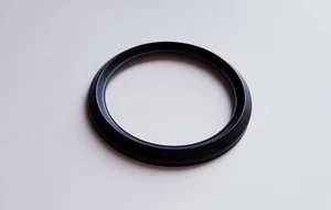 VDO Bezel Frontring Tachoring dreikant schwarz 52mm mit Spritzmasse ausgelegt - Bild 1 von 2