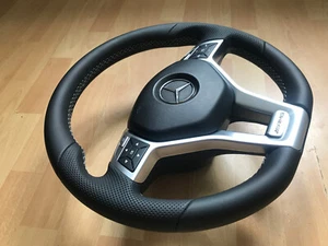 ORIGINAL LENKRAD AMG MERCEDES A B C E SL SLK GLK W172 W176 W212 W204 W218 W231 - Picture 1 of 20