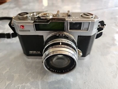 CÁMARA TELÉMETRO PETRI F/1,9 COLOR CORREGIDA SUPER 35 MM sin probar  Foto 1 de 4