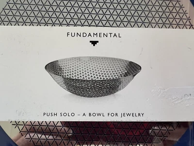 Fundamental Push Solo Bowl Acero Inoxidable Diámetro 15cm Diseñado en Berlín Nuevo en Paquete Foto 1 de 4