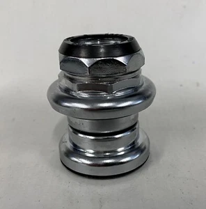 Headset for Brompton 1 1/8 Threaded Silver - Picture 1 of 3