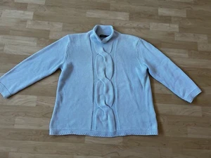 Cassis Babyblau Hellblau Strickpullover Pulli gr 44-46 - Bild 1 von 3