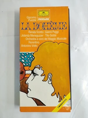 Box Set Giacomo Puccini La Boheme West Germany Vtg Polydor 1962  - Image 1 of 4