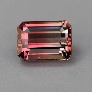 1.44 carats - Pink to Champagne Natural Bi-Color Tourmaline 22072363 - Picture 1 of 4