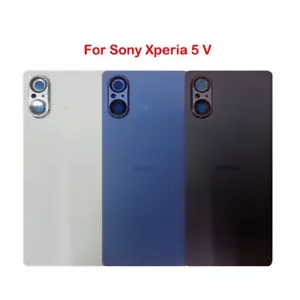 6.1" For Sony Xperia 5 V 5V XQ-DE54 Rear Housing Back Battery Cover With Lens - Picture 1 of 13