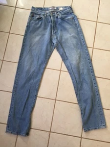 BIG STAR Vintage Denim Men's Lt Wash Mickee Button Fly Slim Leg Jeans Sz 31x33 - Picture 1 of 7