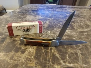 Vintage Camilus model 707 Dual Blade / Dual Lock lock back USA in box - Picture 1 of 17
