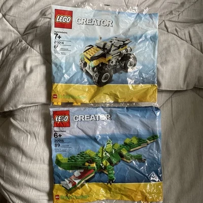 Lego Creator 20015 y 20014, Brick Master, cocodrilo y quad 2010 nuevo/sellado Foto 1 de 4