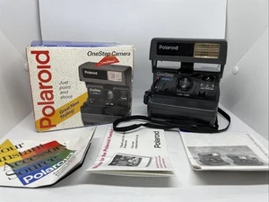 Vintage Polaroid One Step Flash 600 Plus analoge Kompaktkamera GETESTET - Bild 1 von 9
