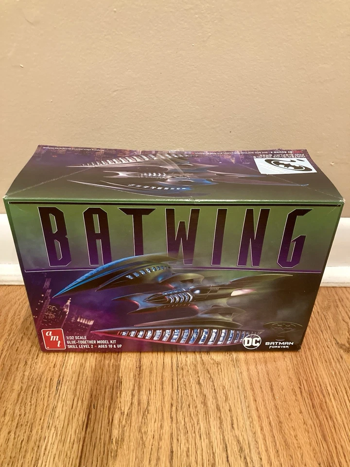 AMT 1/32 Scale DC Batman Forever Batwing Model Kit New - Image 1 of 1