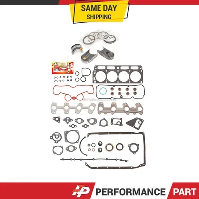 Juego completo de juntas cojinetes anillos aptos para 98-03 Chevrolet GMC Pontiac 2,2 L OHV Foto 1 de 4