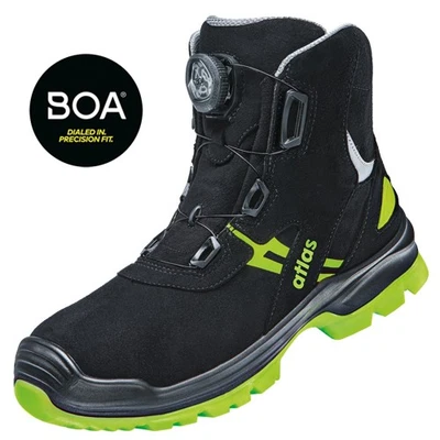 ATLAS SCHUHFABRIK GMBH & CO. KG ATLAS knöchelhoher Sicherheitsschuh FLASH 8255 XP BOA ESD - S3 - W10 - Gr.44
