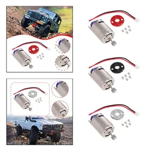 RC Car Motor Replacement with Base 27000RPM for MN78 MN99S C24 C34 Modified - Picture 1 of 15