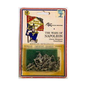 Guerras de Napoleón 15mm/Grupos de Comando de Infantería Napoleónica Austriaca Paquete de 17 Nuevo - Imagen 1 de 2