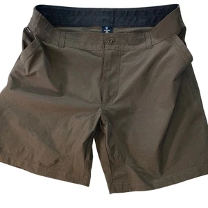Kuhl Silencr Kargo Shorts Fits 34 Brown Ripstop Tactical Outdoors Gorpcore Camp - Picture 1 of 13
