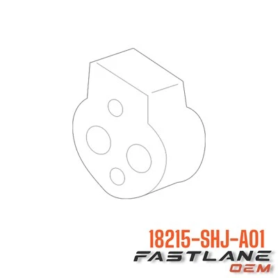 Cojín de montaje en tubo Honda Odyssey 2007-2017 nuevo OEM 18215-SHJ-A01 Foto 1 de 4