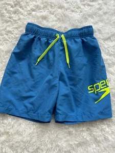 Speedo Boys Sz. XL Classic Blue Swim Trunks ** Nt. Flaw** - Picture 1 of 11