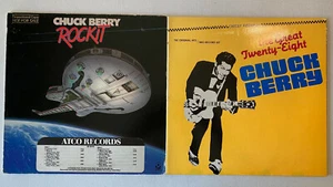 CHUCK BERRY - Rockit Promo Copy & The Great Twenty Eight Records Both VG+ / VG+ - Picture 1 of 12