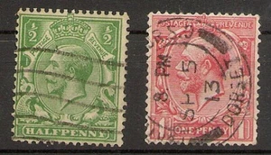 INGLATERRA YVERT 157/158(º) SERIE COMPLETA 1913 NL628 - Imagen 1 de 1