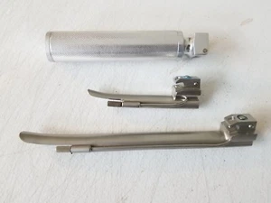 Wisconsin Laryngoscope Set EMT Veterinary Top Quality - Picture 1 of 2