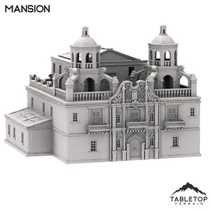Mansión Española - Old Wild Western Rush - Wild West Terrain Wargaming - Imagen 1 de 8