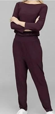 VIA MILANO Jumpsuit langer Halbarm rund Ausschnitt figurumspielend Gr 36 - Bild 1 von 2