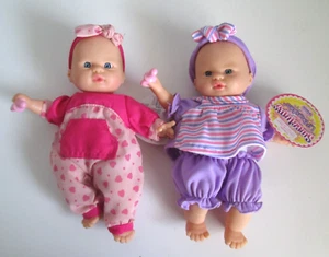 2er Set Neu Uneeda Sweetums Lil Beanables 8" groß komplett - Bild 1 von 5