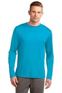 Sport-Tek ST350LS Mens Long Sleeve Moisture Wicking Dri-Fit Competitor T-Shirt - Picture 1 of 23