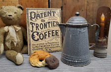 OLD PRIMITIVE VINTAGE ANTIQUE VICTORIAN  HOME STYLE KITCHEN FRONTIER COFFEE SIGN