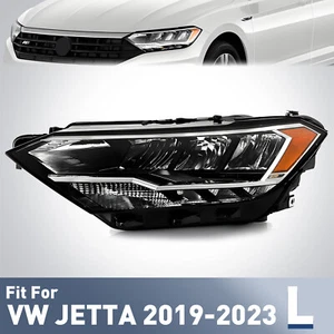 For 2019-2023 Volkswagen Jetta Non-Projector LED Headlight Headlamp Driver Side - Picture 1 of 8