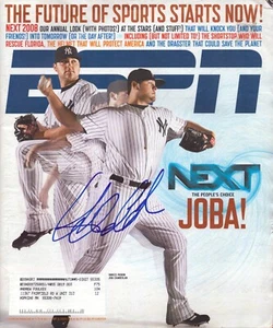 New York Yankees Joba Chamberlain Autograph Auto Signed 2007 ESPN The Magazine - Picture 1 of 1