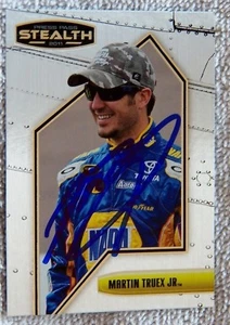 Nacar Star Martin Truex Jr. Signed 2011 Press Pass Stealth Auto Card - Picture 1 of 1