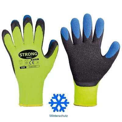Winterhandschuhe warme Arbeitshandschuhe Thermo gefütterte Schutzhandschuhe 8-11 - Bild 1 von 4