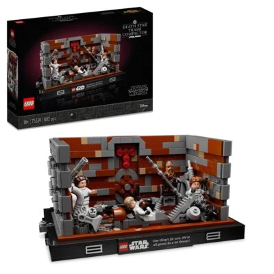 LEGO Star Wars Death Star Trash Compactor Diorama LEGO 75339 New COLLECTORS SET - Image 1 of 4