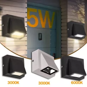 IP65 Wandleuchte Wandlampe außen/innen LED Wand Leuchte Lampe Außenleuchte Flur - Bild 1 von 35