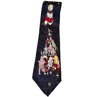 Corbata para paseadores de perros de Carlo Battini toda seda Roma - Corbata caprichosa novedad para amantes de los perros Foto 1 de 4