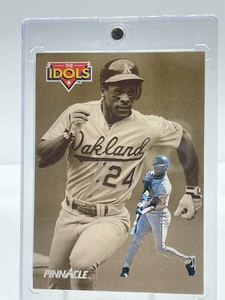 1992 Score Pinnacle "The Idols" Ken Griffey, Jr. & Rickey Henderson #283