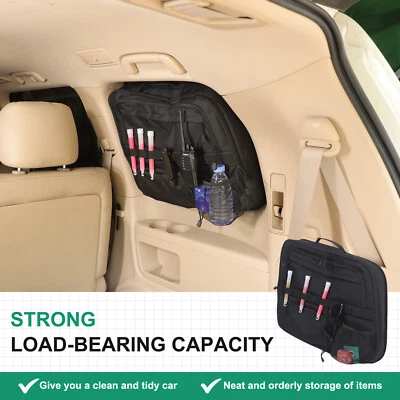 Rear Trunk Left Side Window Storage Bag Pouch For Toyota Land Cruiser 2016-2022 - Image 1 of 4
