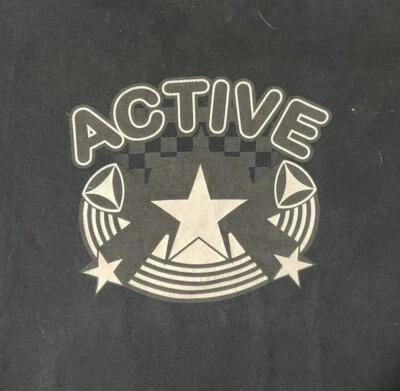 VTG Active Shirt Skate Y2K Essentials Stussy Obey World Industries Hookups RARE - Image 1 of 4