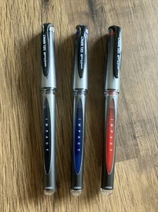 Uni-Ball Gel Impact 1,0 mm/0,6 mm linea ASST R/Sfere (nero/blu/rosso) UM-153S 3 PENNE - Foto 1 di 10