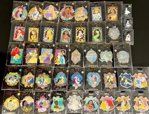 BN Disney Pink a la Mode Princess Pin U Choose Pin LE 250 or 300 Storybook Pages - Picture 1 of 56