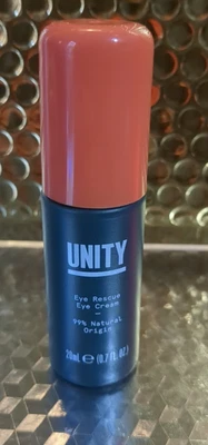Men's Unity Eco-Friendly Natural 20ml Eye Rescue Eye Moisturiser Cream - Image 1 of 3
