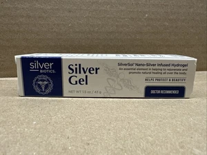 Silver Biotics Silver Gel Silver Sol Nano Silver Infused Hydrogel 1.5 Oz - Picture 1 of 5