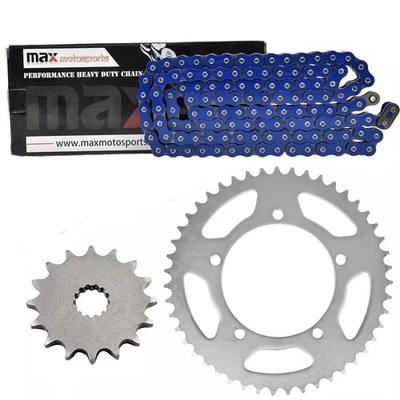 Kit de cadena de transmisión y piñones de junta tórica azul para Suzuki DL650 V-Strom 650 Xt Abs Foto 1 de 4