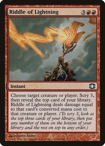 Riddle of Lightning 4x FOIL FUT MTG Future Sight Common NM+ red - Picture 1 of 1